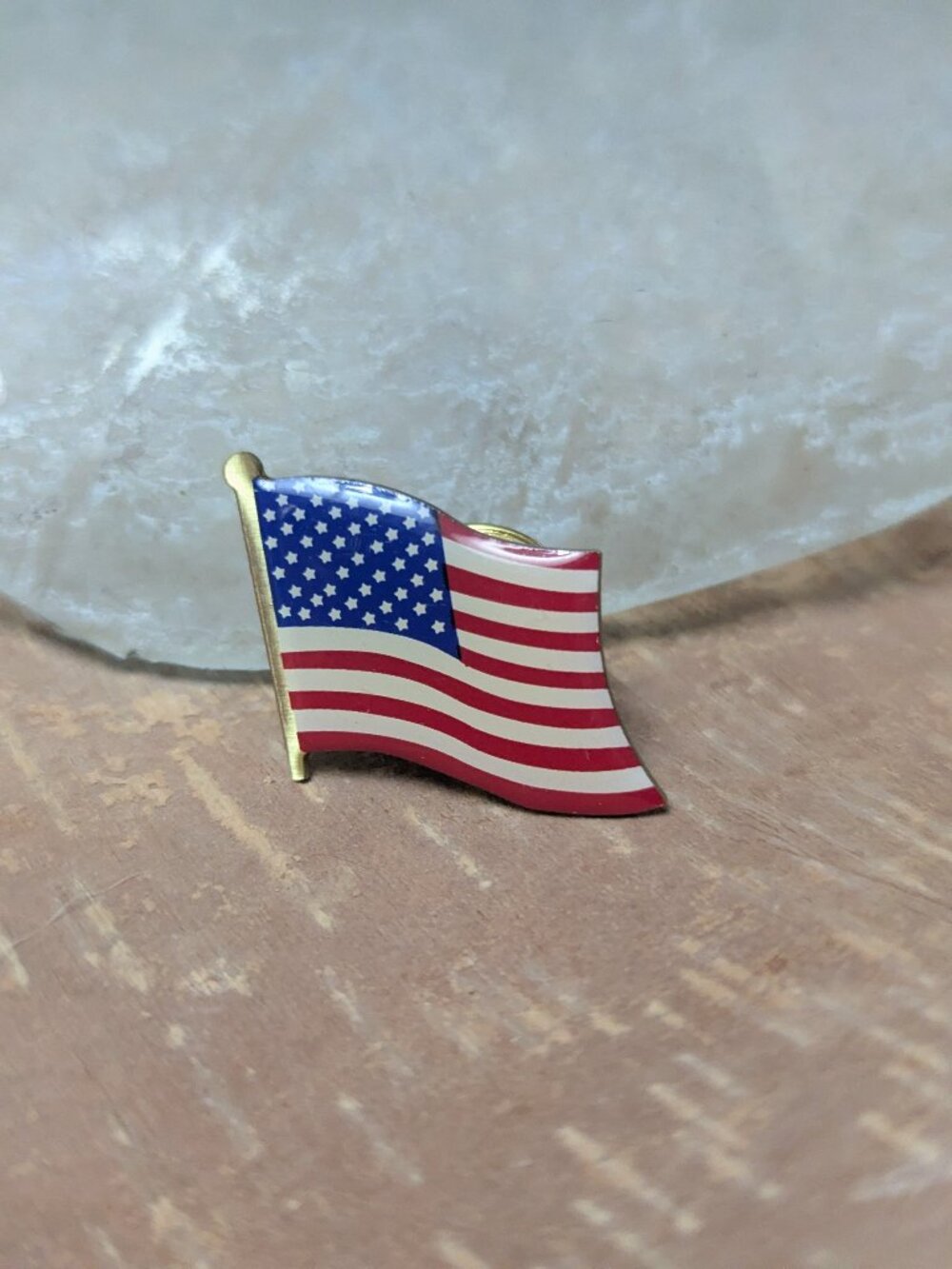 American Flag Lapel Hat Pin United States Of America Souvenir